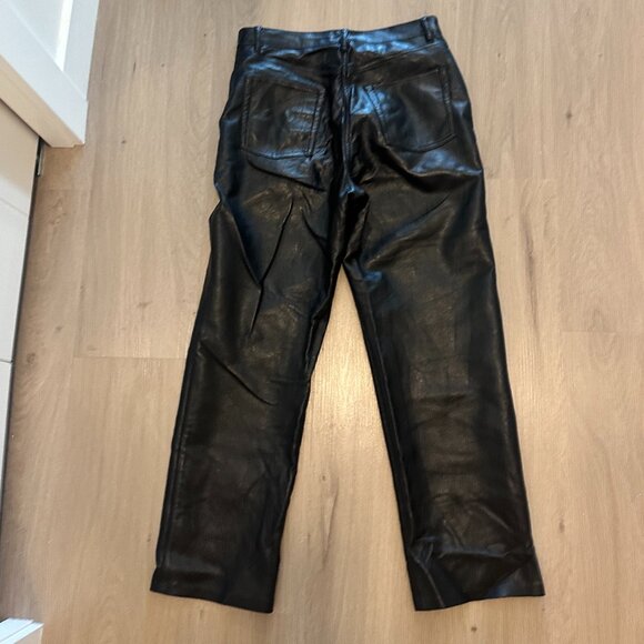 Wilfred Melina Black Leather Pants - Picture 4 of 6